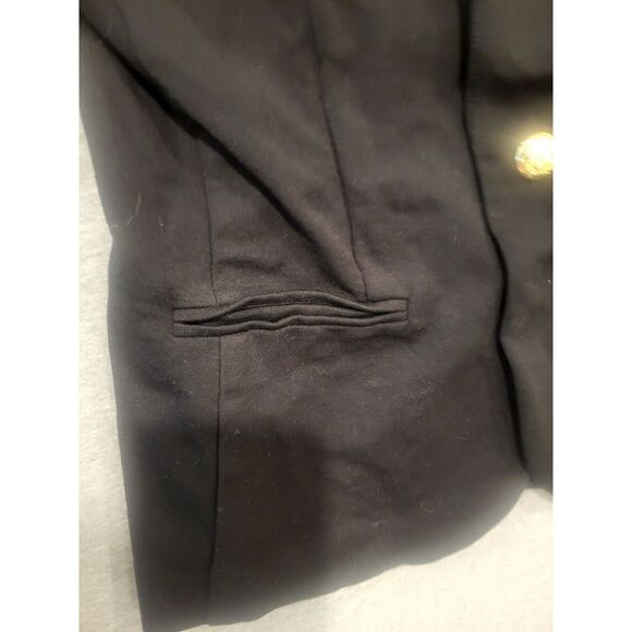 Juicy Couture Jacket Womens‎ Medium Black & Pink Ponte Blazer BarbieCore Preppy - Picture 7 of 11